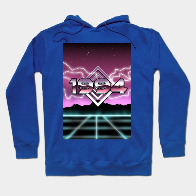 Electronic 1994 Hoodie by nickemporium1